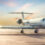 Private Jet On Airport Runway