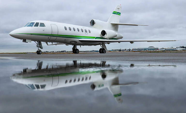 2000 Falcon 50EX 292 - sideview