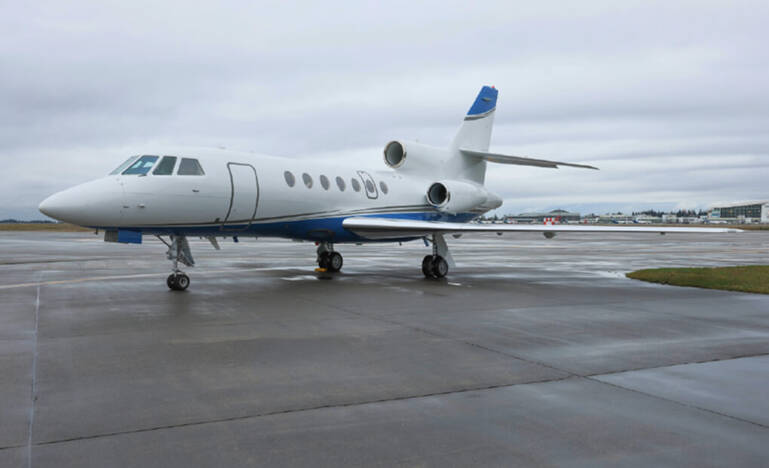 2000 Falcon 50EX 294 - sideview